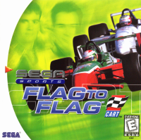 Flag to Flag Sega Dreamcast box art